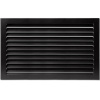 Решетка CB-tec Standart 55x28, черная без жалюзи