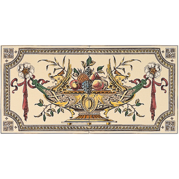 Stovax Fruit Bowl Tile Set, набор плитки 2 шт