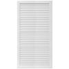 Решетка CB-tec Standart 23x45, белая без жалюзи