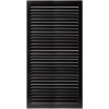 Решетка CB-tec Standart 23x45, черная без жалюзи