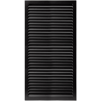 Решетка CB-tec Standart 23x45, черная без жалюзи