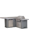 Уличная кухня Bull Jr. Gourmet Q with Raised Bar