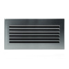 Решетка CB-tec Edelstahl Modern 45x15, матовая сталь без жалюзи