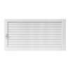 Решетка CB-tec Standart 45x15, белая с жалюзи