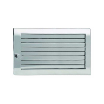 Решетка CB-tec Edelstahl Exclusiv 35x15, глянцевая сталь с жалюзи