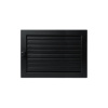 Решетка CB-tec Standart 25x15, черная с жалюзи