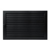 Решетка CB-tec Standart 45x23, черная с жалюзи