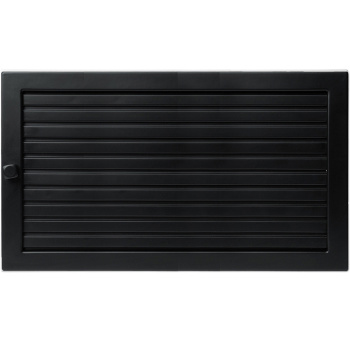 Решетка CB-tec Standart 55x23, черная с жалюзи