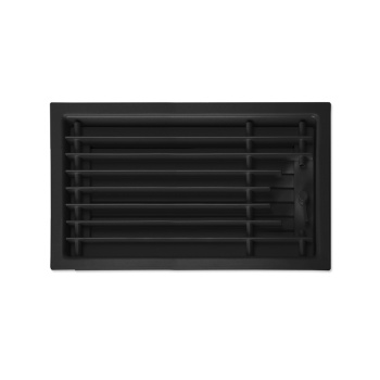 Решетка потолочная CB-tec 35x15, черная с жалюзи