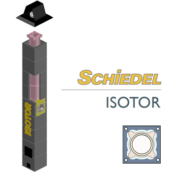Дымоход с верхним комплектом Schiedel ISOTOR 16