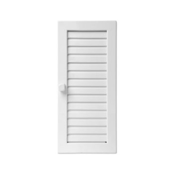 Решетка CB-tec Standart 15x35, белая с жалюзи