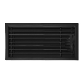 Решетка потолочная CB-tec 45x15, черная с жалюзи