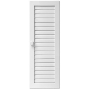 Решетка CB-tec Standart 15x45, белая с жалюзи