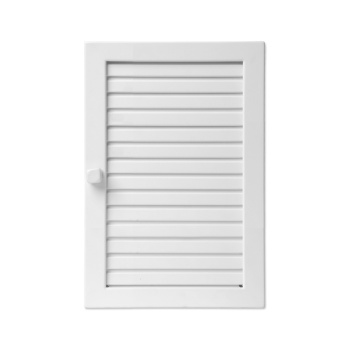 Решетка CB-tec Standart 23x35, белая с жалюзи