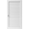 Решетка CB-tec Standart 23x45, белая с жалюзи