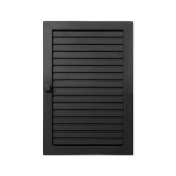 Решетка CB-tec Standart 23x35, черная с жалюзи