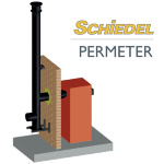 Дымоход для настенного монтажа Schiedel PERMETER 50