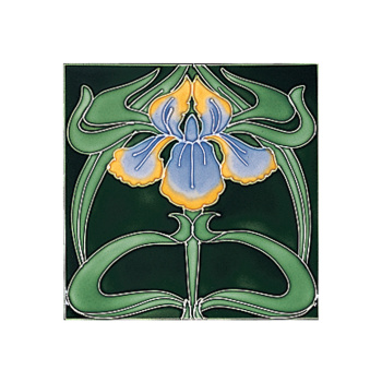 Stovax Purple Flag Tile, плитка 1 шт
