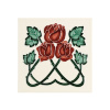 Stovax Red Roses Tile, плитка 1 шт