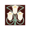 Stovax Yellow Foxglove Tile, плитка 1 шт