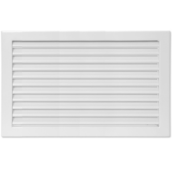 Решетка CB-tec Standart 55x28, белая без жалюзи